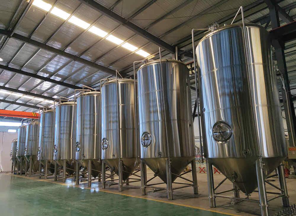 <b>5000L and 7500L fermenters in Canada manufactured by Tiantai China</b>